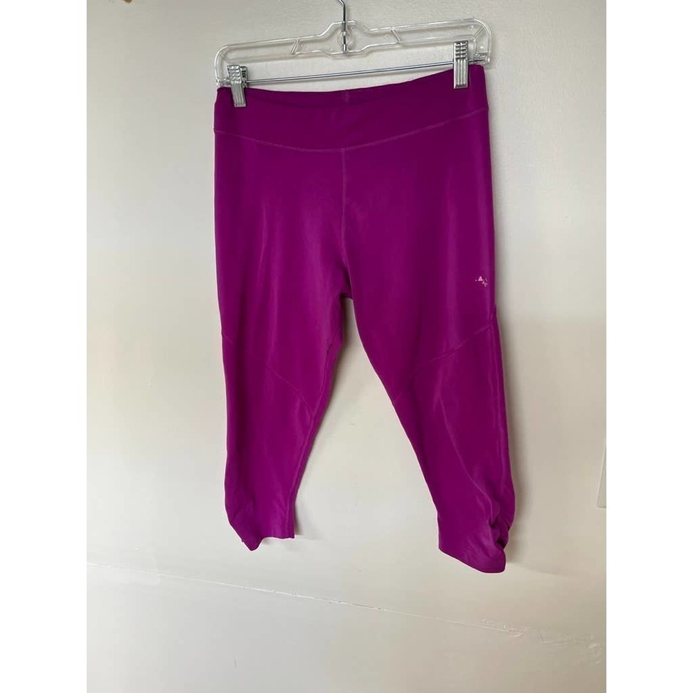 Adidas Purple Cropped Leggings